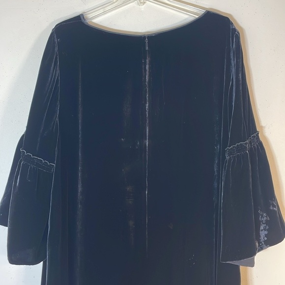 Lafayette 148 New York 2X Black Velvet Roslin Dress from Nordstrom Liquidation. - Picture 11 of 13